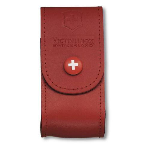 Victorinox Red Large Leather Sheath / Pouch 5-8 Layers