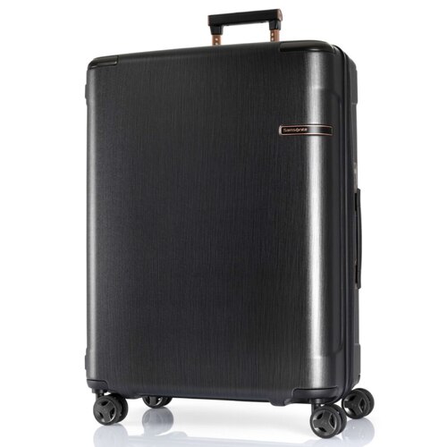 Samsonite EVOA TECH 75 cm 4 Wheel Expandable Suitcase - Brushed Black