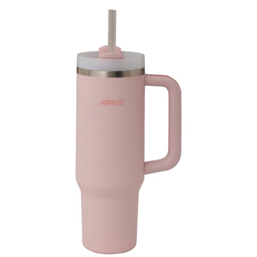 Avanti Hydroquench 1 Litre Insulated Tumbler ( with 2 lids) - Blush