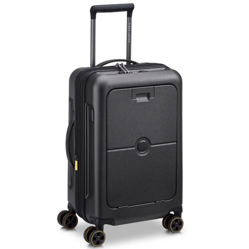 Delsey Turenne 2.0 - 55 cm 4-Wheel Carry-on Laptop Suitcase - Black