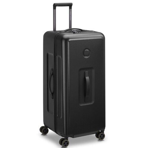 Delsey Turenne 2.0 - 80 cm 4-Wheel Trunk Suitcase - Black