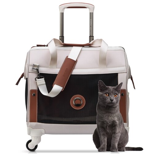 Delsey Chatelet Air 2.0 Wheeled Pet Animal Carrier Trolley Bag - Angora