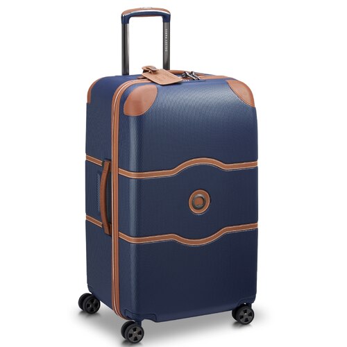 Delsey Chatelet Air 2.0 - 73 cm 4 -Wheel Trunk Case - Navy Blue