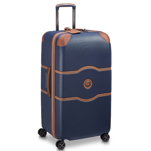 Delsey Chatelet Air 2.0 - 80 cm 4-Wheel Trunk Case - Navy Blue