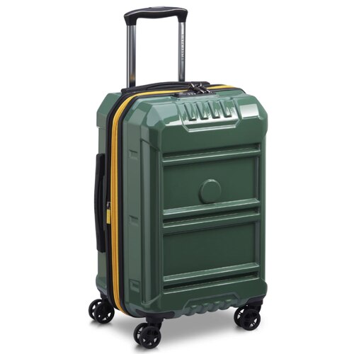 Delsey Rempart 55 cm 4-wheel Expandable Cabin Suitcase - Green