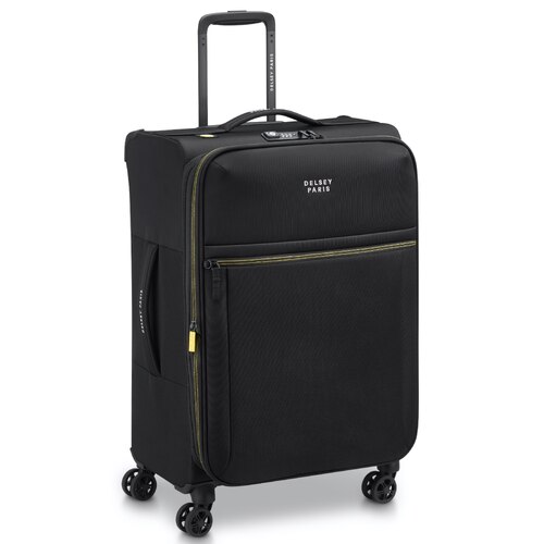 Delsey Brochant 3 - 67 cm 4-Wheel Expandable Suitcase - Deep Black