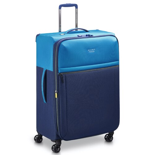 Delsey Brochant 3 - 78 cm 4-Wheel Expandable Suitcase - Ultramarine Blue