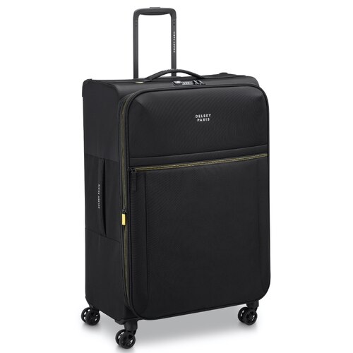 Delsey Brochant 3 - 78 cm 4-Wheel Expandable Suitcase - Deep Black