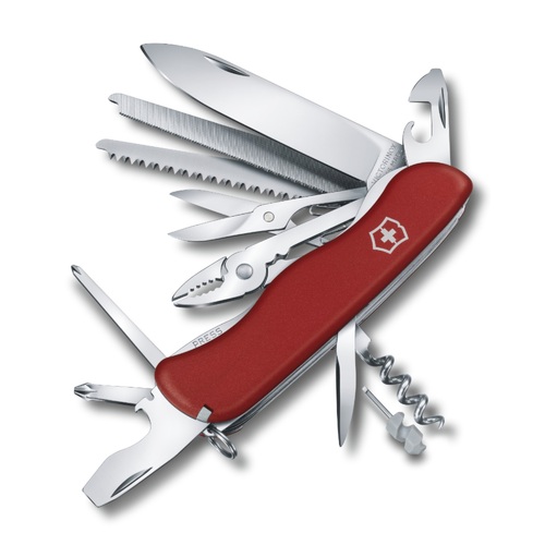 Victorinox Work Champ - Swiss Army Knife - Red