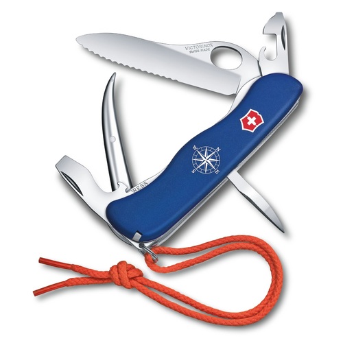 Victorinox Skipper Pro Swiss Army Knife with Lockable Marlin Spike - Blue