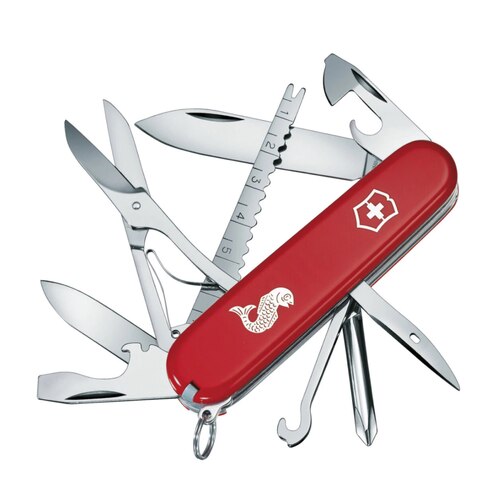 Victorinox Fisherman Swiss Army Knife - Red