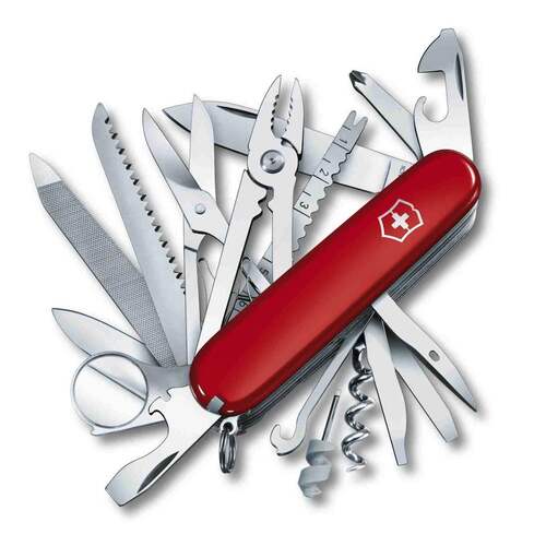 Victorinox Swiss Champ - Swiss Army Knife - Red