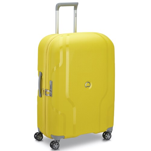 Delsey Clavel 70 cm 4 Dual-Wheeled Expandable Suitcase - Bright Yellow