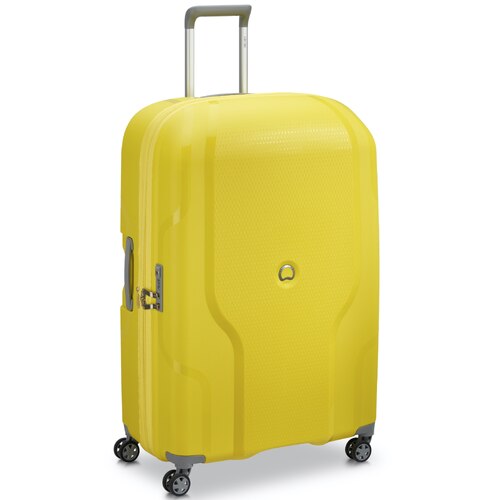 Delsey Clavel 83 cm 4 Dual-Wheeled Expandable Suitcase - Bright Yellow