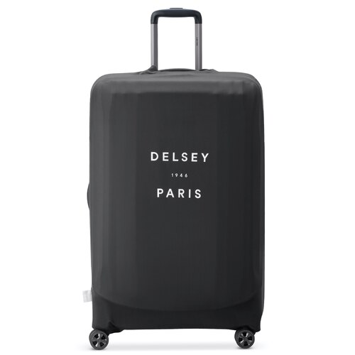 Delsey Suitcase Cover - Large (Fits 76 cm - 83 cm Suitcase) - Black