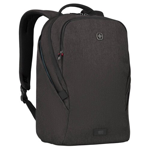 Wenger MX Light 16" Laptop Backpack - Heather Grey