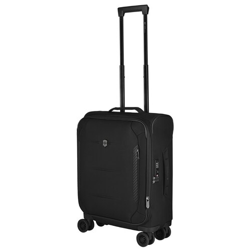 Victorinox Crosslight Global 55 cm Expandable Softside Carry-On Suitcase - Black