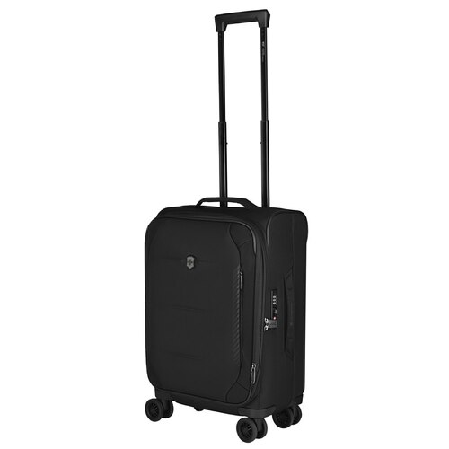 Victorinox Crosslight Frequent Flyer Expandable Softside Carry-On Suitcase - Black