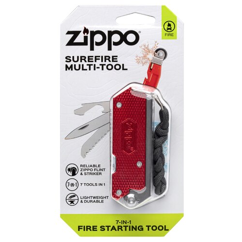 Zippo Surefire Multi-Tool - Red