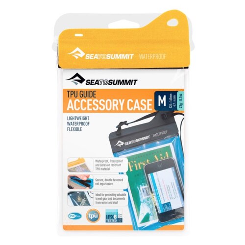 Sea to Summit TPU Guide Waterproof Accessory Case : Medium - Yellow