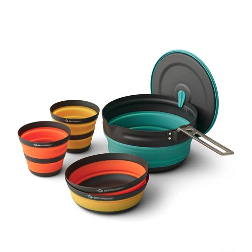 Sea To Summit Frontier Ultralight Collapsible 2.2L Pot Cook Set - 5 Piece