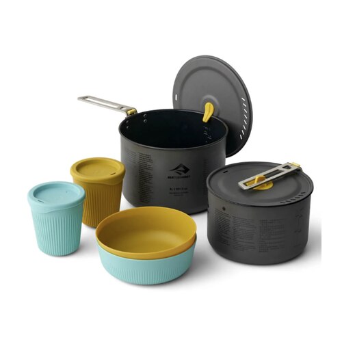 Sea To Summit Frontier Ultralight Two Pot Cook Set - 6 Piece