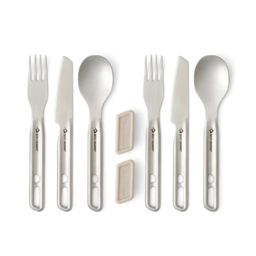 Sea To Summit Detour Stainless Steel 2 Person Cutlery Set - 6 Piece