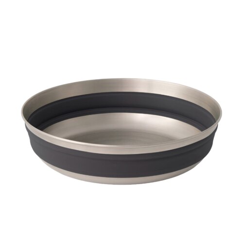 Sea To Summit Detour Stainless Steel Collapsible Bowl (Large) - Black