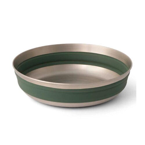 Sea To Summit Detour Stainless Steel Collapsible Bowl (Large) - Green