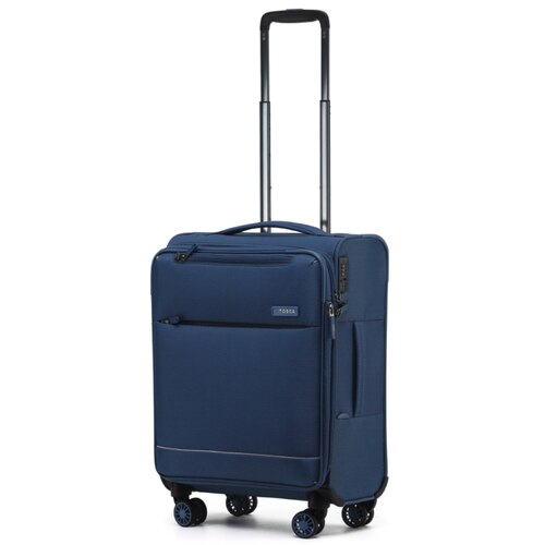 Tosca So Lite - 54 cm 4-Wheel Carry-On Suitcase - Blue