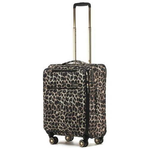 Tosca So Lite - 54 cm 4-Wheel Carry-On Suitcase - Leopard