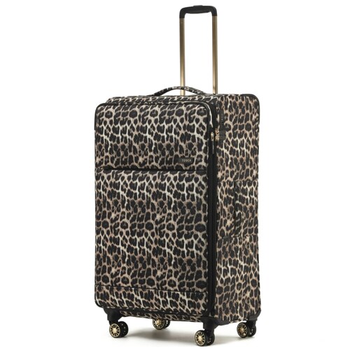 Tosca So Lite 79 cm 4-Wheel Suitcase - Leopard