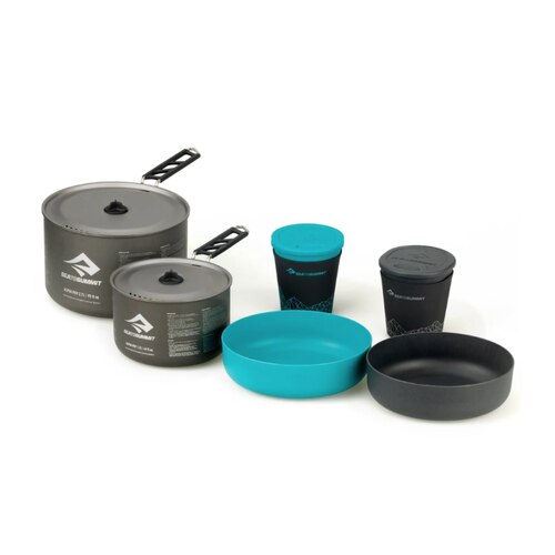 Sea to Summit Alpha Cookset 2.2 (2 Pot set for 2 People) - Blue