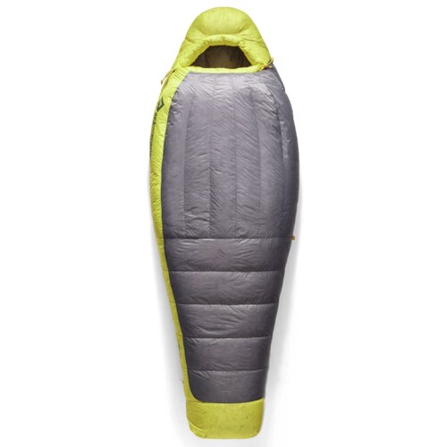 Sea to Summit Spark Women's -9°C / 15°F Ultra Dry Down Sleeping Bag (Regular Mummy) - Grey / Yellow