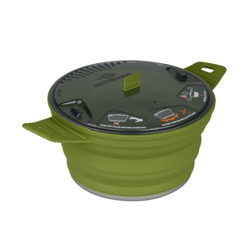 Sea to Summit X-Pot 2.8L Collapsible Cooking Pot - Olive