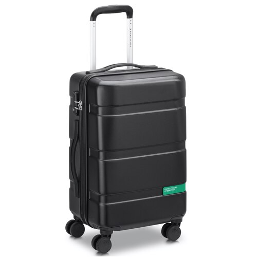Delsey Benetton Now! 55 cm 4-Wheel Carry On Suitcase - Black