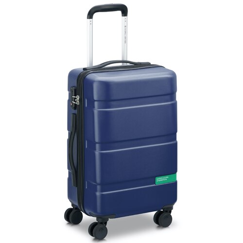 Delsey Benetton Now! 55 cm 4-Wheel Carry On Suitcase - Navy