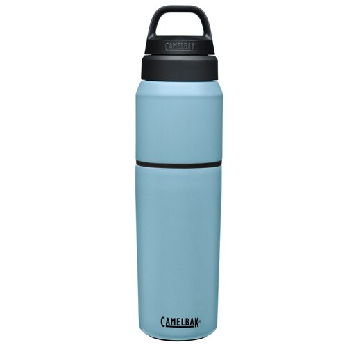 Camelbak MultiBev 650ml Bottle / 500ml Cup, Stainless Steel Vacuum Insulated - Dusk Blue