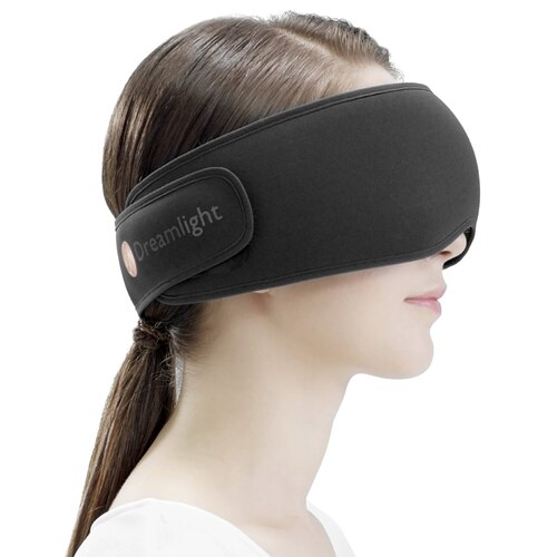 Dreamlight Ease - Wrap Around Sleeping Mask - Black