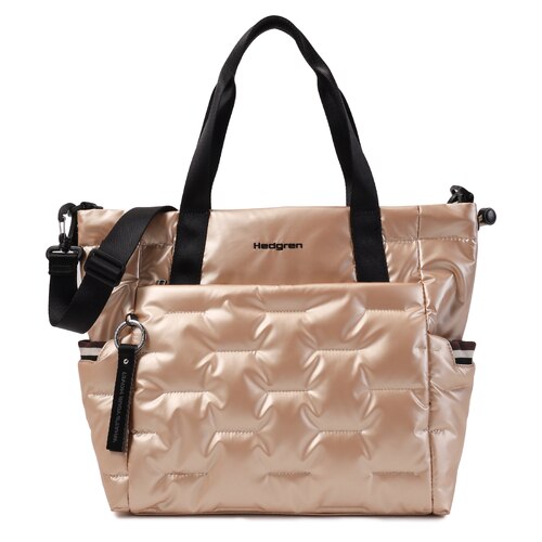 Hedgren PUFFER Tote Bag - Safari Beige