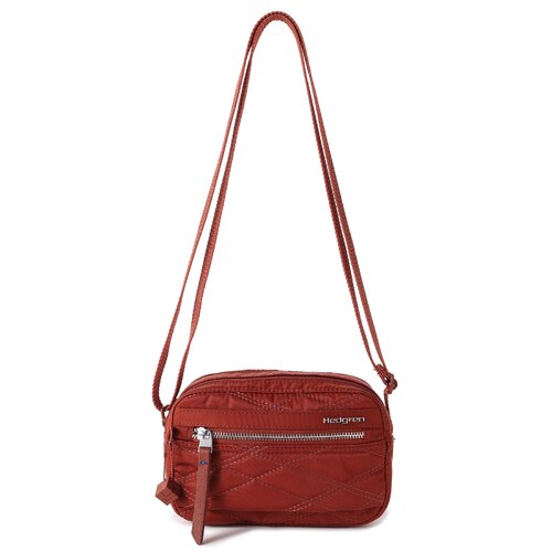 Hedgren MAIA Crossbody Bag with RFID Pocket - Quilt Brandy Brown