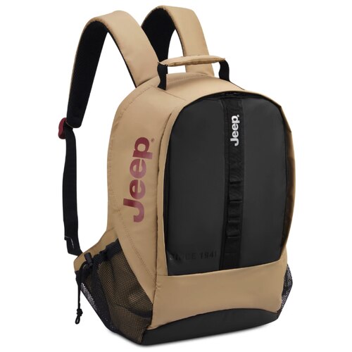 Jeep Versatile 15.6" Laptop Backpack - Beige (JS011B)