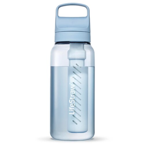 LifeStraw Go 2.0 - 1L Water Filter Bottle - Icelandic Blue
