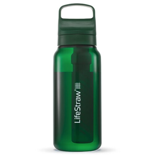 LifeStraw Go 2.0 - 1L Water Filter Bottle - Terrace Green