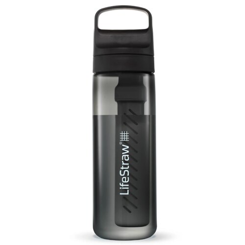 LifeStraw Go 2.0 - 650ml Water Filter Bottle - Nordic Noir