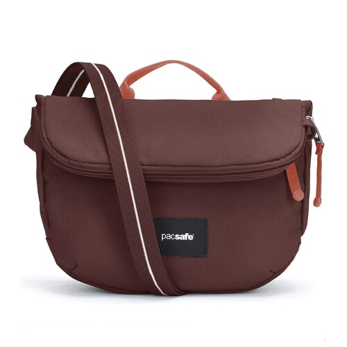 Pacsafe Go Anti-Theft Saddle Crossbody Bag - Garnet Red