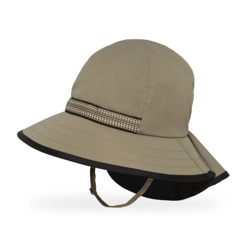 Sunday Afternoons Kids Play Hat - Sand / Charcoal (Baby 6 - 24 Months)