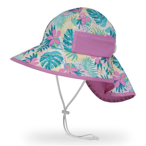 Sunday Afternoon Kids Play Hat - Pink Tropical (Child 2 - 5 Years)