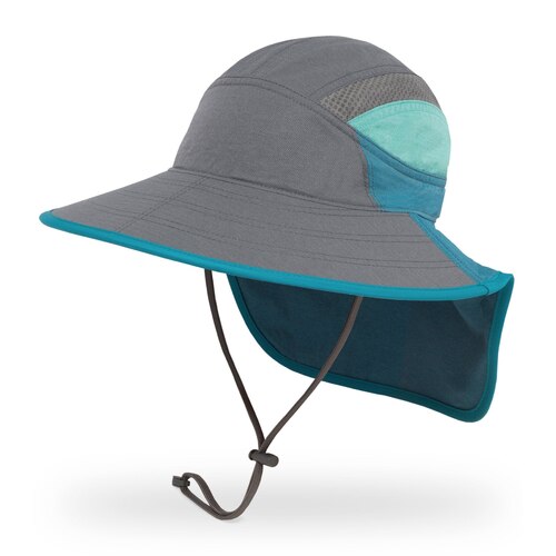 Sunday Afternoon Kids Ultra Adventure Hat - Cinder / Blue Mountain (Large)