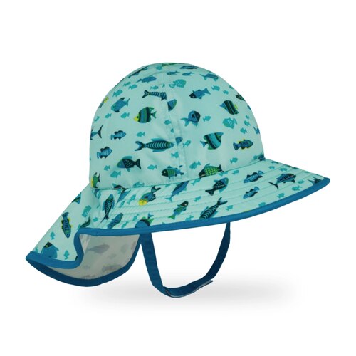 Sunday Afternoons Infant Sunsprout Hat - Little Fishies (6 - 12 Months)